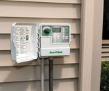 Rain Bird SST-1200OUT Irrigation Timer, 25.5/120 VAC, 6 -Zone, 1 -Program, LCD Display, White