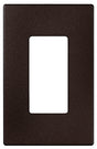 Eaton Cooper Wiring PJS PJS26RB-SP-L Wallplate, 4-7/8 in L, 3-1/8 in W, 1 -Gang, Polycarbonate, Oil-Rubbed Bronze, Pack of 10