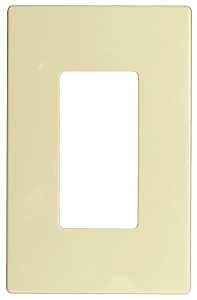 Eaton Cooper Wiring PJS PJS26LA Wallplate, 4-7/8 in L, 3-1/8 in W, 1 -Gang, Polycarbonate, Light Almond, Pack of 20