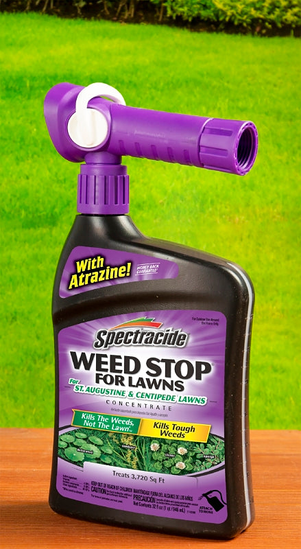 Spectracide WEED STOP HG-95684 Weed Killer, Liquid, Spray Application, 32 oz