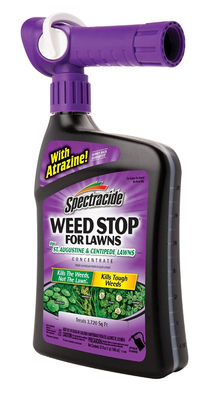 Spectracide WEED STOP HG-95684 Weed Killer, Liquid, Spray Application, 32 oz