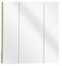 Zenith M24 Medicine Cabinet, 24 in OAW, 4-1/2 in OAD, 26-1/4 in OAH, Wood, White, 3-Shelf