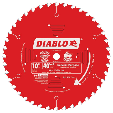 CIRC SAW BLADE 10 X 40 X 5/8