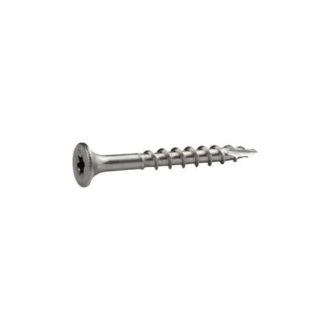 Grip-Rite PrimeGuard Max No. 8 wire X 1-5/8 in. L Silver Star Bugle Head Deck Screws 5 lb 750 pk, Pack of 4