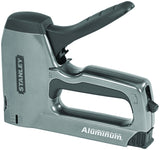 STANLEY SharpShooter Series TR250 Staple/Brad Nail Gun, 20 Magazine, 27/64 in W Crown, 1/4 to 9/16 in L Leg, Black/Gray