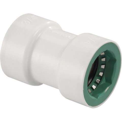 Orbit PVC-Lock Push to Connect 3/4 in. 3/4 in. D Plastic Coupling