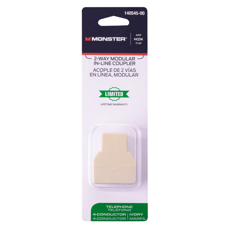 Monster Just Hook It Up In-Line Coupler 1 pk