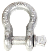 Baron 193LR-5/8 Anchor Shackle, 5/8 in Trade, 3-1/4 ton Working Load, Steel, Hot-Dipped Galvanized