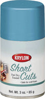 Krylon KSCS070 Craft Spray Paint, High-Gloss, Cotton Candy Blue, 3 oz Can, Pack of 6