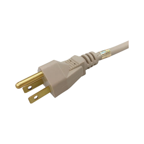 Ace Indoor 9 ft. L Beige Triple Outlet Cord 16/3 SJT