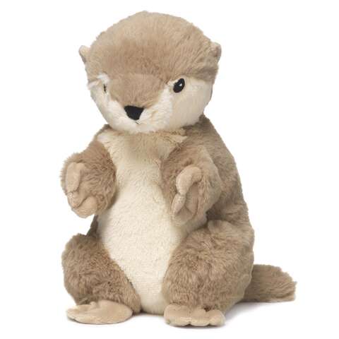 Warmies Otter Stuffed Animals Plush Brown 1 pc