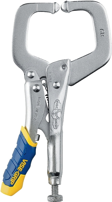 Irwin 17T C-Clamp, 300 lb Clamping, 2-1/8 in Max Opening Size, 1-1/2 in D Throat, Steel Body