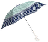 Caribbean Joe CJ-48 Beach Umbrella, 48 in L Canopy, Steel Frame, Polyester Fabric, Blue Fabric, Pack of 12