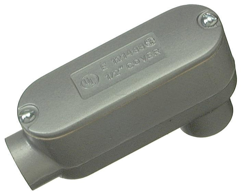 Halex 58625 Conduit Body, 2-1/2 in Hub, 13-9/64 in OAL, Threaded, Aluminum