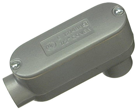 Halex 58625 Conduit Body, 2-1/2 in Hub, 13-9/64 in OAL, Threaded, Aluminum