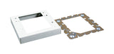 Legrand Square Steel 2 gang Electrical Box Ivory