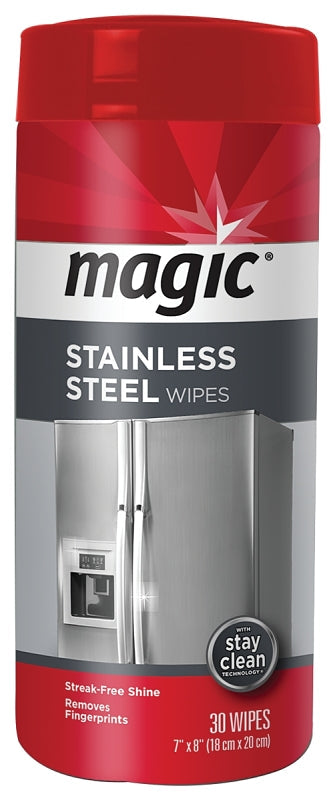 Magic 3060A Cleaning Wipes Box, 8 in L, 7 in W