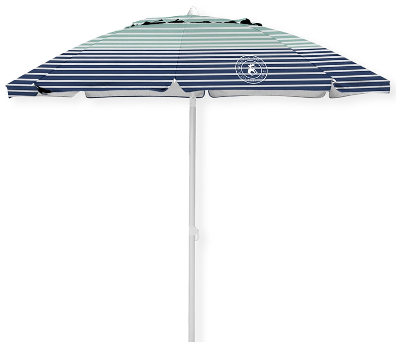 Caribbean Joe CJ-TUVC84FRP Beach Umbrella, 7 ft L Canopy, Steel Frame, Polyester Fabric, Multi-Color Fabric, Pack of 6