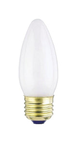 Westinghouse 25 W B11 Decorative Incandescent Bulb E26 (Medium) Warm White 2 pk