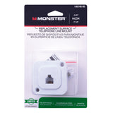 Monster Just Hook It Up 1-Jack Phone Jack Surface-Mount