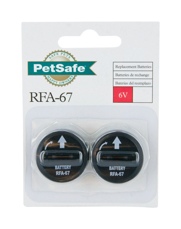 PetSafe Lithium 6 V Electronics Battery RFA-67 2 pk