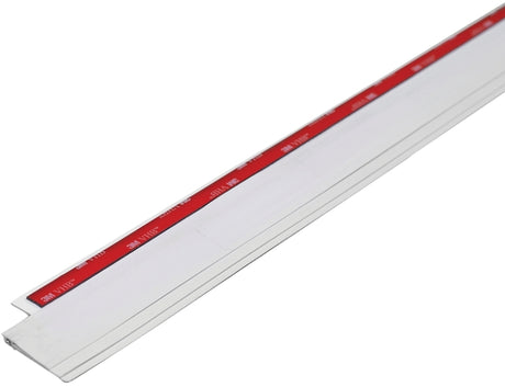 M-D 43301 Cinch Stick, 36 in L, 2 in W, Vinyl Insert