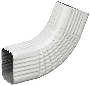 Amerimax 47265 Gutter Side Elbow, Downspout Gutter, Aluminum