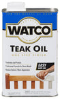 WATCO A67141 Teak Oil, Liquid, 1 qt Can