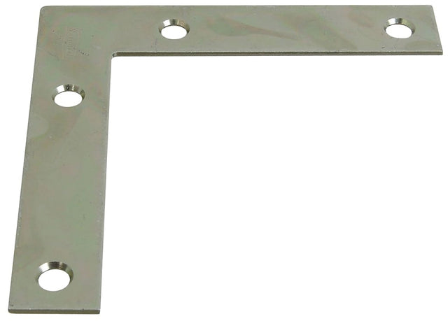 National Hardware 117BC Series N266-569 Corner Brace, 4 in L, 3/4 in W, 4 in H, Steel, Zinc, 0.07 Thick Material, Pack of 20