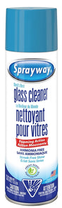 Sprayway SW050CCRETAIL Glass Cleaner, 19 oz Can, Liquefied Gas, Pack of 12