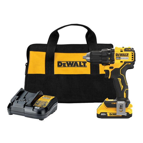 DEWALT 20V MAX Series DCD793D1 Drill/Driver Kit, Battery Included, 20 V, 2 Ah, 1/2 in Chuck, Keyless Chuck