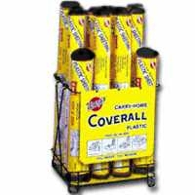 Carry-Home CHA3-B Sheeting Roll Display, 4 mil Thick, Black