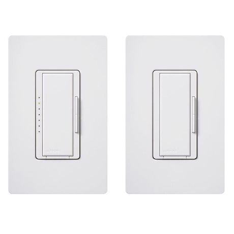 Lutron Maestro White 150 W 3-Way Dimmer Switch 1 pk