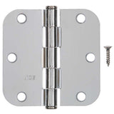 Ace 3-1/2 in. L Chrome Residential Door Hinge 3 pk