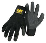 Cat CAT017400M String Gloves with Diesel Power Logo, Men's, M, Wing Thumb, Cotton/Poly, Black