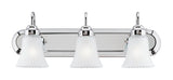 Westinghouse 3-Light Chrome Wall Sconce