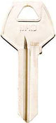 Hy-Ko 11010CO98 Key Blank, Brass, Nickel, For: Corbin Russwin Cabinet, House Locks and Padlocks, CO98 Key Number, Pack of 10
