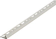 M-D 73792 Tile Cap, 96 in L, 0.94 in W, PVC, White