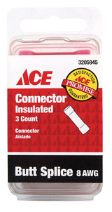 Ace Butt Connector Pink 3 pk