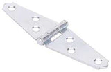 ProSource LSH-Z02-013L Strap Hinge, 1.2 mm Thick Leaf, Steel, 180 Range of Motion, Screw Mount Mounting, Pack of 10