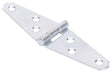 ProSource LSH-Z02-013L Strap Hinge, 1.2 mm Thick Leaf, Steel, 180 Range of Motion, Screw Mount Mounting, Pack of 10