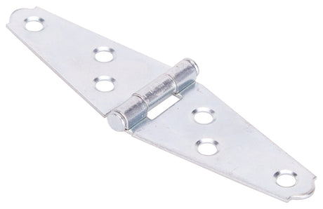 ProSource LSH-Z02-013L Strap Hinge, 1.2 mm Thick Leaf, Steel, 180 Range of Motion, Screw Mount Mounting, Pack of 10