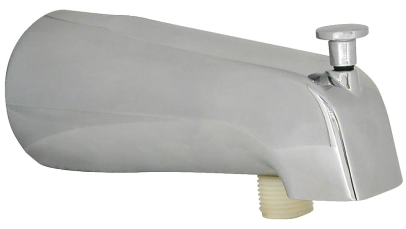 Danco 89266 Tub Spout, 7.88 in L, 5-3/4 in W, 2-1/2 in H, Metal, Chrome Plated