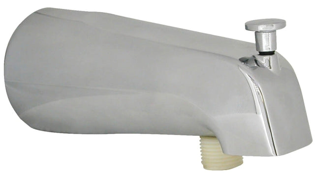 Danco 89266 Tub Spout, 7.88 in L, 5-3/4 in W, 2-1/2 in H, Metal, Chrome Plated