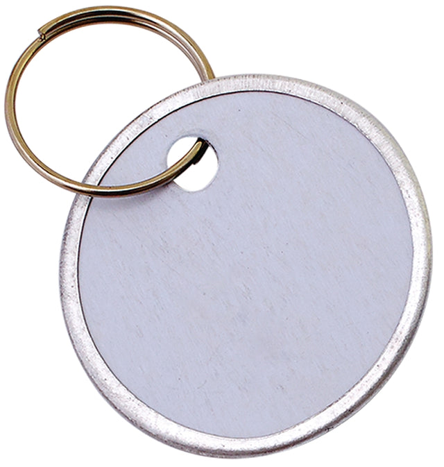 Hy-Ko KB146-150 Key Tag, 1-9/16 in Dia Dimensions, Paper, 150/PK