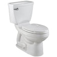 American Standard Champion 4 Series 2793128NTS.020 Complete Toilet, Elongated Bowl, 1.28 gpf Flush, 12 in Rough-In
