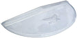 Maccourt 4017CH Window Well Cover, 17 in L, 40 in W, Plastic