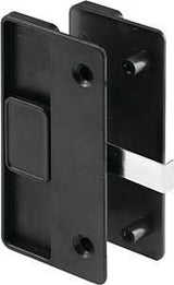 Prime-Line A 218 Latch and Pull, 4-1/8 in L Handle, 15/16 in H Handle, Plastic/Steel, Black