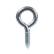 Hampton 11/32 in. D X 2-5/8 in. L Zinc-Plated Steel Screw Eye 200 lb. cap. 1 pk, Pack of 20