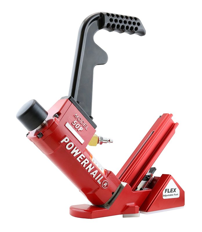 Powernail 50PFLEXW Flooring Nailer, 16 in L x 5-1/2 in W x 17 in H Dimensions, 1-3/4, 1-1/2, 1-1/4 in L Fastener